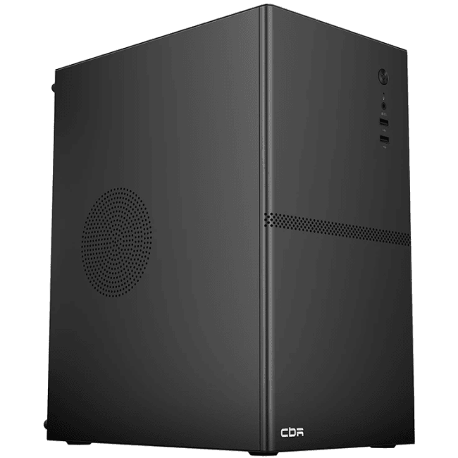 Minitower CBR <PCC-MATX-V861-WPSU>  MicroATX без БП