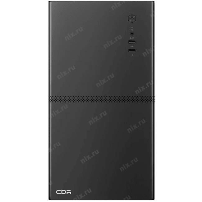 Minitower CBR <PCC-MATX-V861-WPSU>  MicroATX без БП