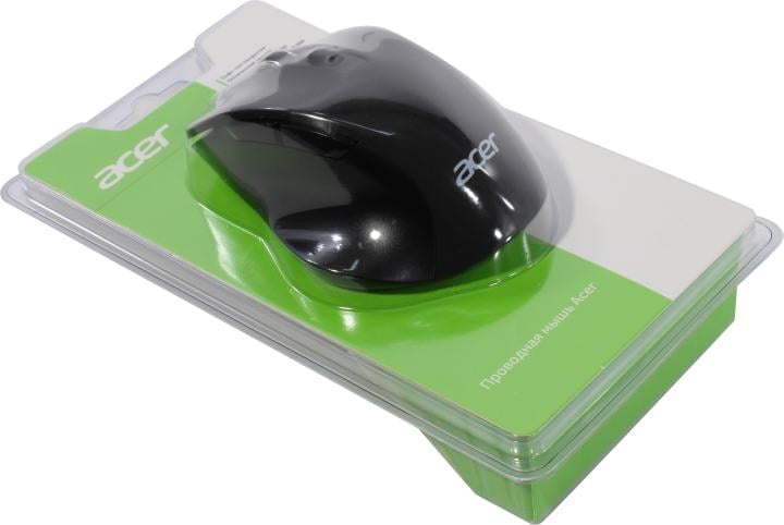Acer Optical Mouse OMW120 <ZL.MCEEE.00H>  (RTL) USB 6btn+Roll