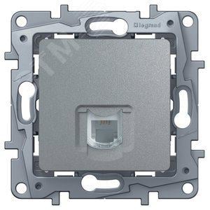 Legrand  672440  Розетка  RJ11  АЛЮ ETIKA