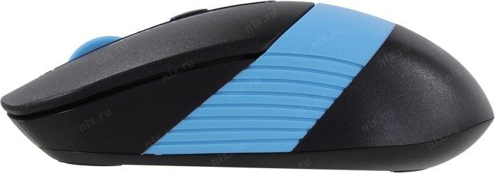 A4Tech FSTYLER Wireless Optical Mouse <FG10 Blue> (RTL)  USB  4btn+Roll