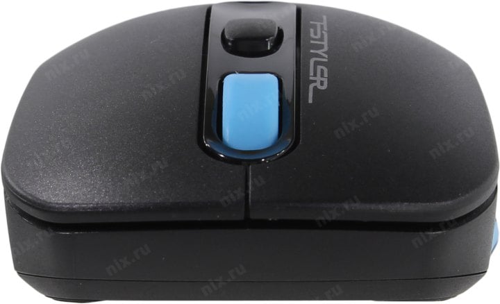 A4Tech FSTYLER Wireless Optical Mouse <FG10 Blue> (RTL)  USB  4btn+Roll