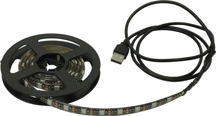 Лента Lamper 141-387, USB, 5В, SMD 5050, 60 LED/м, RGB, IP65