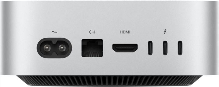 ПК Apple Mac mini A3238 M4 10 (4.41) 16Gb SSD512Gb 10 GPU macOS  серебристый  (MU9E3HN/A)