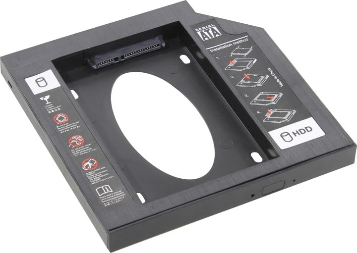 Адаптер HDD ORIENT UHD-2SC12PL, 2.5" SATA, 12.7 мм, Optibay