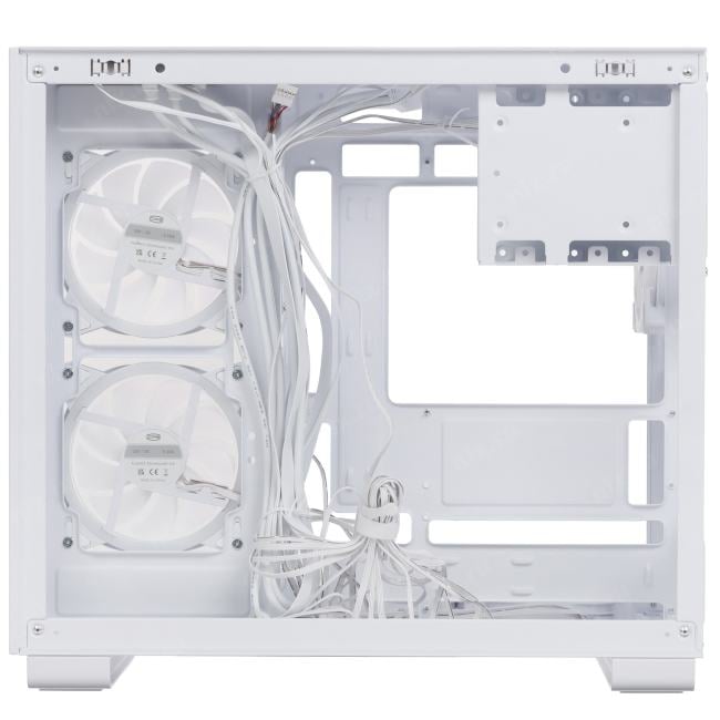 C3T500 ARGB WH PcCooler  Корпус без блока питания/ Case PCCooler , Midi-Tower, TG, 6x120mm ARGB, 1xUSB-C 3.1  +  2xUSB-A