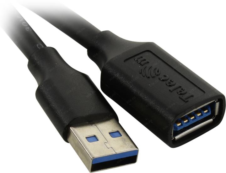 Telecom <TUS708-0.5m> Кабель удлинительный USB  3.0 A-->A 0.5м