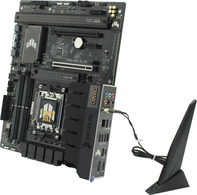 ASUS TUF GAMING B650-PLUS WIFI (RTL) AM5 <B650> 2xPCI-E HDMI+DP 2.5GbLAN+WiFi+BT  SATA ATX 4DDR5