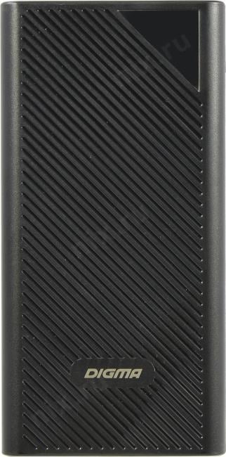 Внешний аккумулятор Digma <DGP-30000-4U-B> (4xUSB,  USB-C, 30000mAh, Li-Pol)