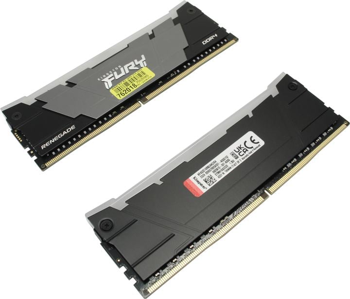 Kingston FURY Renegade RGB <KF432C16RB2AK2/64> DDR4 DIMM 64Gb  KIT  2*32Gb  <PC4-25600> CL16