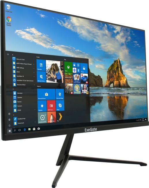 21.5" ЖК монитор ExeGate ProSmart EV2207A (LCD, 1920x1080,  D-Sub, HDMI) <EX294343RUS>