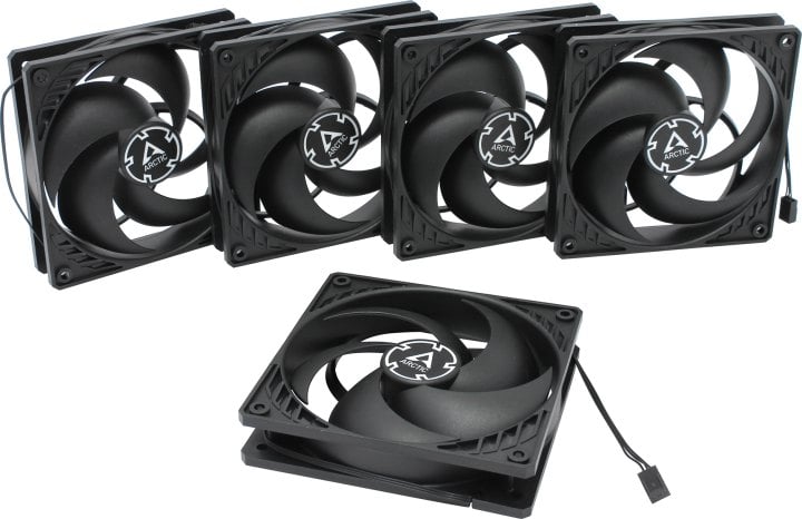 Вентилятор ARCTIC ACFAN00135A, 120мм, 5шт, 95.7м³/ч, 2.2ммH₂O