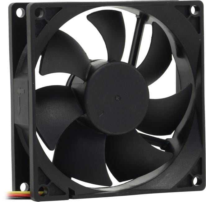 Вентилятор для корпуса Gembird S9225H-3P4M 92x92x25 гидродинамический тихий 3 pin/4pin Molex провод 30 см [S9225H-3P4M]