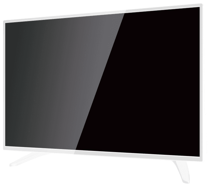 Телевизор ASANO 32LH1011T, 32", HD, 1366x768, белый