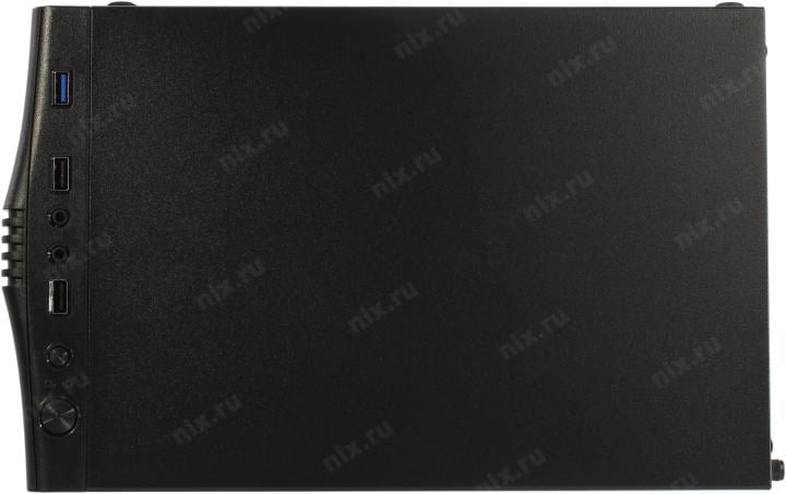 Minitower Aerocool <Evo Mini-G-BK-V1> Black MicroATX  без  БП