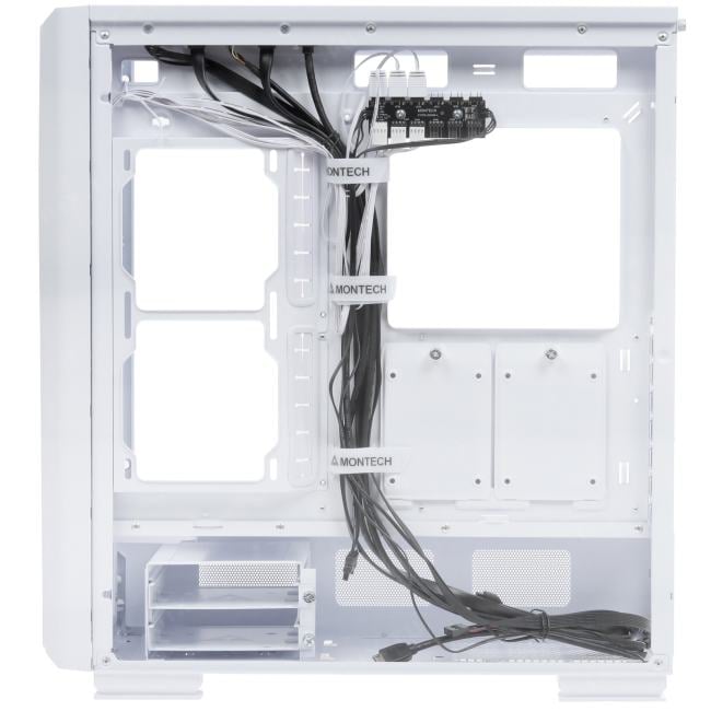 Корпус Montech SKY TWO GX White / E-ATX / 3x140mm ARGB fans &amp; hub  /  SKYTGW