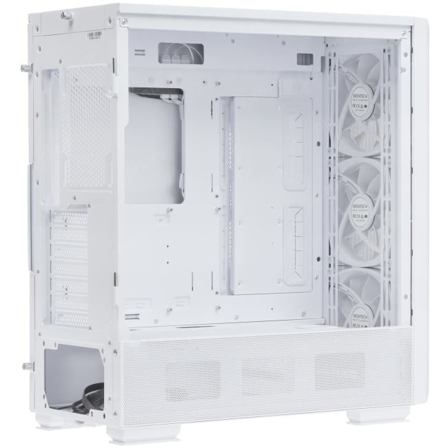 Корпус Montech SKY TWO GX White / E-ATX / 3x140mm ARGB fans &amp; hub  /  SKYTGW