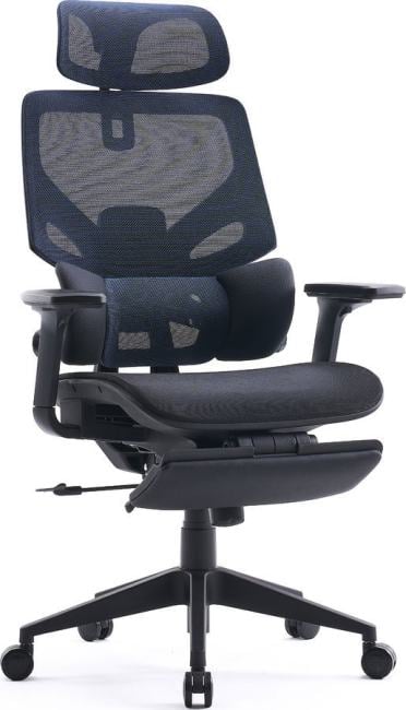 Кресло Cactus CS-CHR-MC01-BLBK синий  сиденье  черный