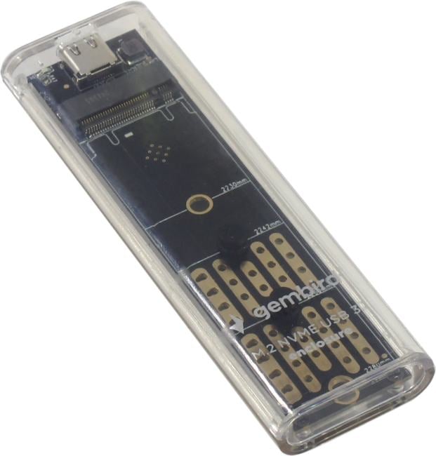 Внешний контейнер Gembird EEM2-NVME-2, USB 3.0 → M.2 NVMe