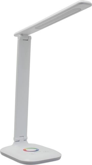 Smartbuy <SBL-DL-9-sq-w> Настольный светильник (450 люмен,  9Вт, 2700-6500K, 100-240В)