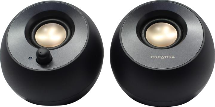 <090943> Акустическая система Creative Pebble V2 MF1695 2.0 8W, черный [51MF1695AA000]