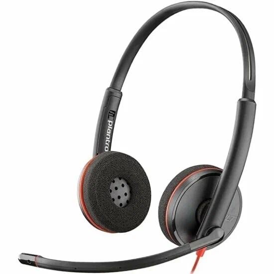 Наушники с микрофоном poly Blackwire C3220 <8X228A6> (с  регулятором  громкости,  USB, USB-C)
