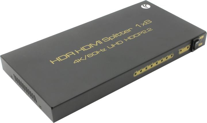 Разветвитель/ Разветвитель VCOM <DD428> HDMI Splitter (1in -> 8out, ver2.0)