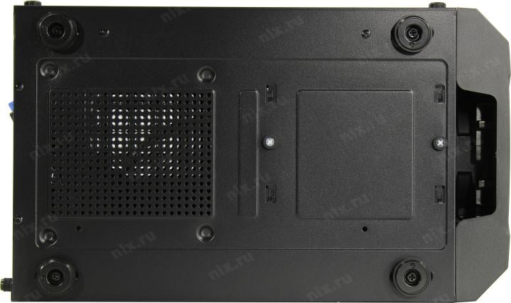 Minitower Powercase Mistral Micro Z3B Mesh LED <CMIMZB-L3> MicroATX,  без  БП
