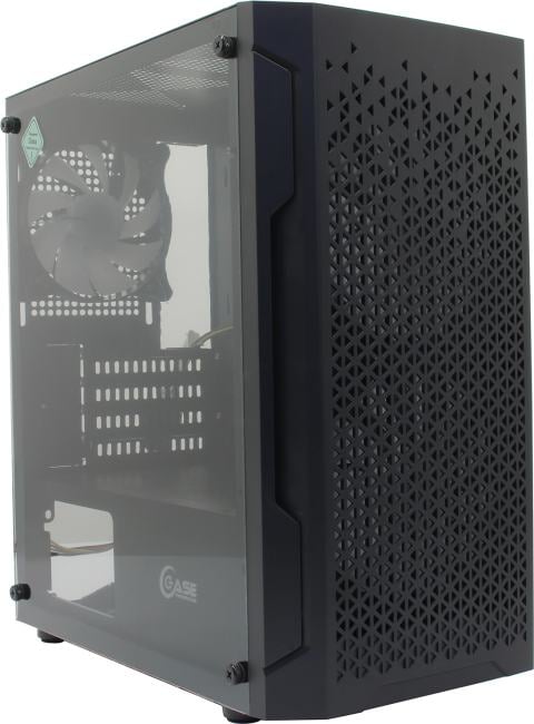 Корпус Powercase CMIMZB-L3, mATX, tempered glass, 2×140мм+1×120мм
