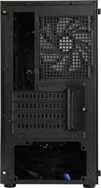 Minitower Powercase Mistral Micro Z3B Mesh LED <CMIMZB-L3> MicroATX,  без  БП