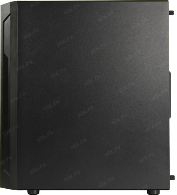 Minitower Powercase Mistral Micro Z3B Mesh LED <CMIMZB-L3> MicroATX,  без  БП