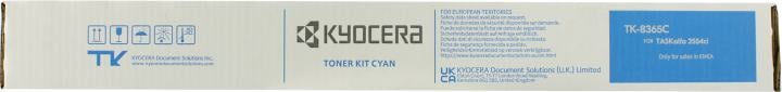 Картридж лазерный Kyocera TK-8365C 1T02YPCNL0 голубой (12000стр.) для Kyocera TASKalfa 2554ci