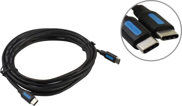 Кабель Vention COSBI USB 2.0 CM/CM 3A, PD60W - 3 м.