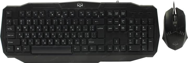 SVEN GS-9100 Black  (Кл-ра,104КЛ USB+Мышь 4кн,Roll,USB)