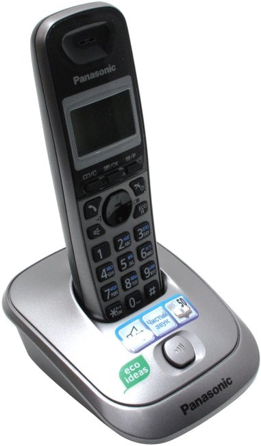 Panasonic KX-TG2511RUM <Silver-Gray> р/телефон (трубка  с ЖК диспл.,DECT)