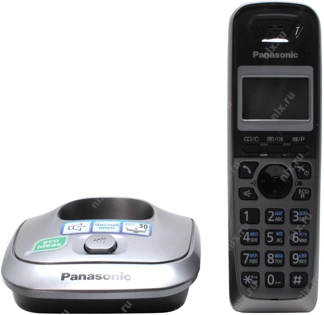 Panasonic KX-TG2511RUM <Silver-Gray> р/телефон (трубка  с ЖК диспл.,DECT)