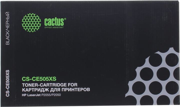 Картридж Cactus CS-CE505X(S) для  HP LJ P2055