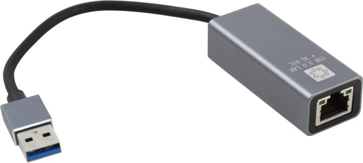 Адаптер USB-AM – RJ-45 5bites UA3-45-13BK, Gigabit Ethernet 1G