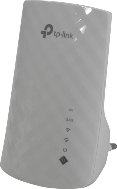 TP-LINK <RE220> Mesh WiFi Range Extender (1UTP  100Mbps, 802.11b/g/n/ac, 433Mbps)