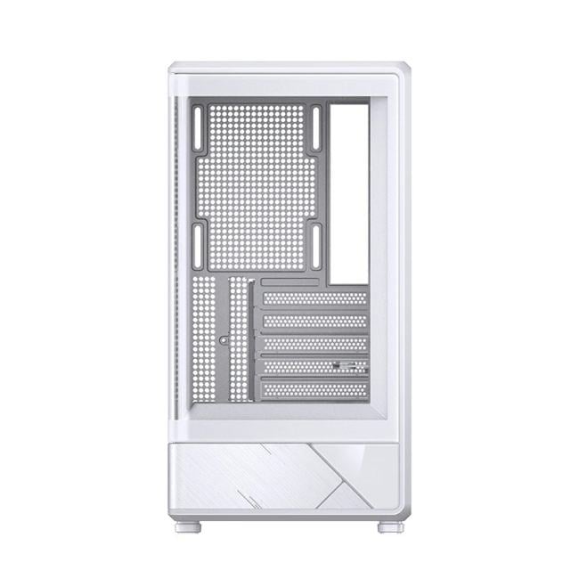D200 White Корпус JONSBO без БП, боковая панель из закаленного стекла (панорама), mini-ITX,  micro-ATX,  белый