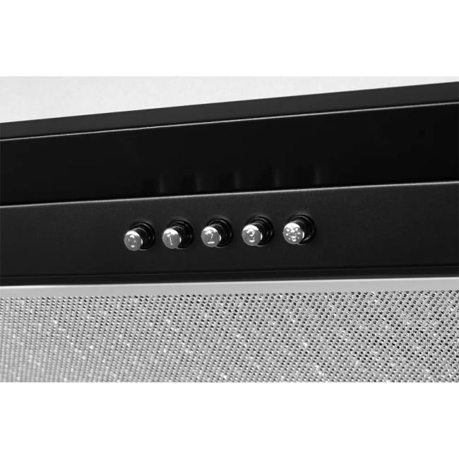 Kuppersberg INLINEA 70 BX Встраиваемая  ширина 70 см, отвод/рециркуляция,  1300  м3.ч,  черный/нержавеющая сталь