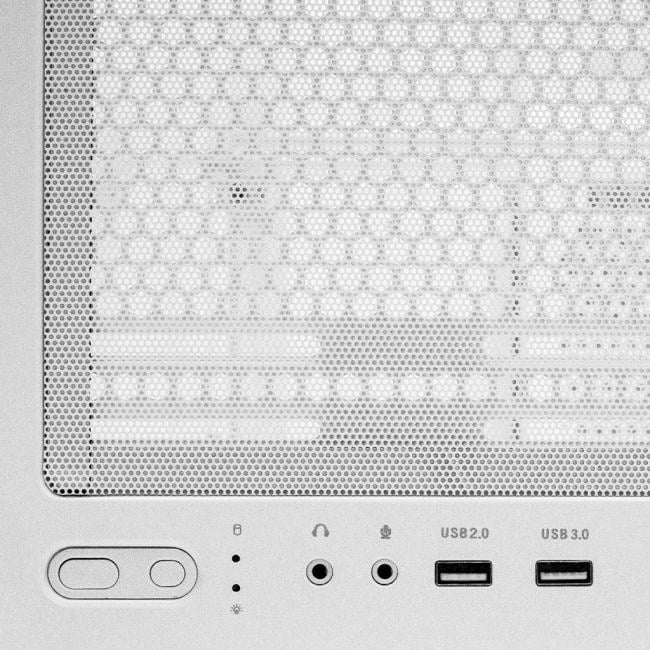 Q600-4FM12A-C10-WH XASTRA Q600 4ARGB-C10-WH White ATX/Aquarium/Screewless/3x120mm ARGB PWM FM fans/Argb+PWM  HUB  10port/