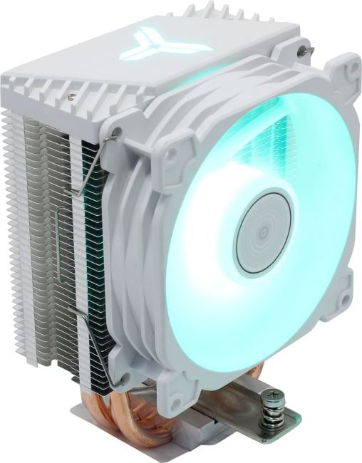 JONSBO <CR-1400 E White> Cooler (4пин, 115X/1200/1700/AM4/AM5, 22.3-33.8дБ,  800-2200об/мин,  Al+тепл.труб)