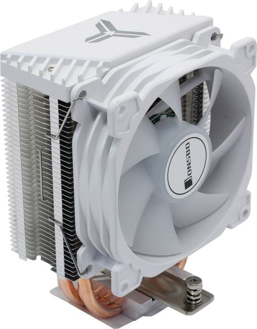 JONSBO <CR-1400 E White> Cooler (4пин, 115X/1200/1700/AM4/AM5, 22.3-33.8дБ,  800-2200об/мин,  Al+тепл.труб)