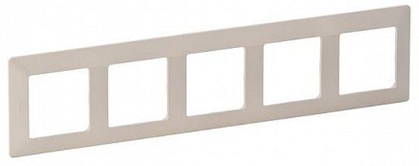 Legrand Valena <754045> Рамка (5 постов,  слоновая  кость)