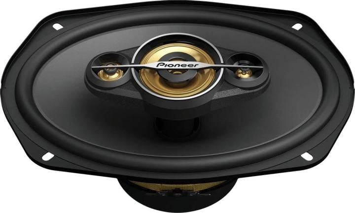 Колонки автомобильные Pioneer TS-A6978S 650Вт 92дБ 4Ом 15x23см (6x9дюйм)  (ком.:2кол.) коаксиальные четырехполосные
