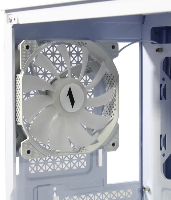 Miditower 1STPLAYER MIKU Mi2-A <Mi2-A-WH-2F1R-W-1F1-W> White MicroATX  без  БП
