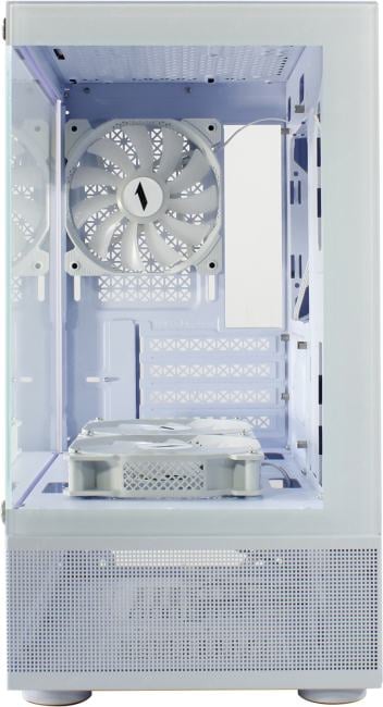Miditower 1STPLAYER MIKU Mi2-A <Mi2-A-WH-2F1R-W-1F1-W> White MicroATX  без  БП