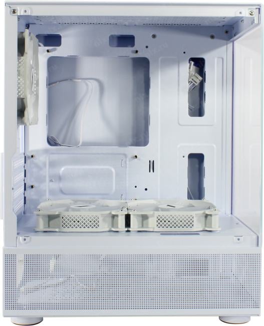 Miditower 1STPLAYER MIKU Mi2-A <Mi2-A-WH-2F1R-W-1F1-W> White MicroATX  без  БП