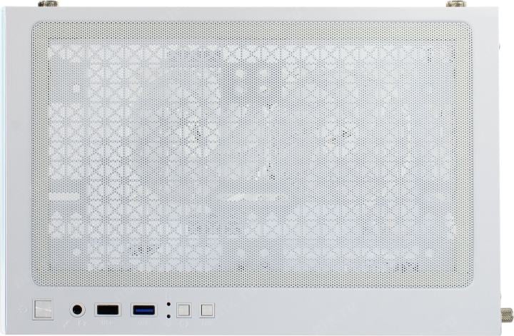 Miditower 1STPLAYER MIKU Mi2-A <Mi2-A-WH-2F1R-W-1F1-W> White MicroATX  без  БП